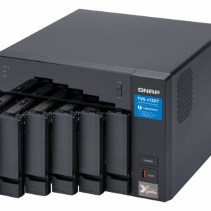 QNAP TVS-672XT - NAS - Tower - Intel® Core i3 - Nero